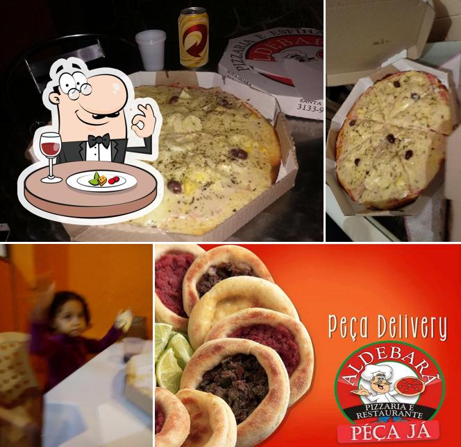 Platos en Pizzaria Aldebarã