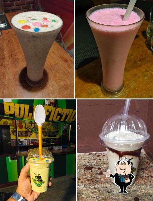 Pulpfiction Thickshakes & Cafe provides a variety of drinks