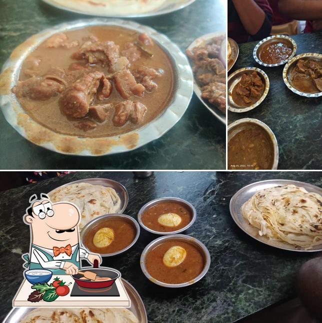 Chicken curry at Puthuma Tea Stall