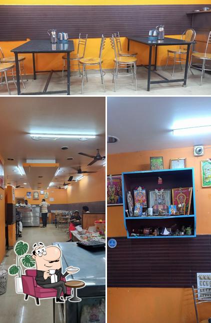 Check out how Vigneshwara Brahmins Restaurant looks inside