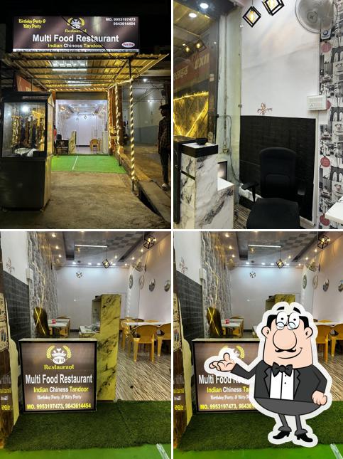 The interior of MULTI Food Restaurant