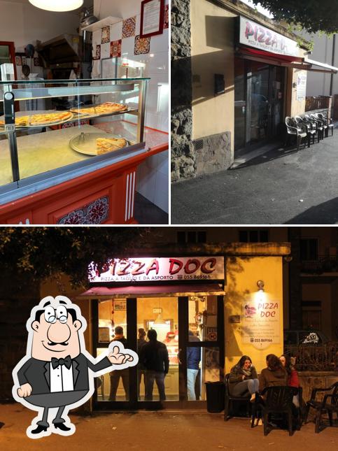 Pizza Doc si caratterizza per la interni e cibo
