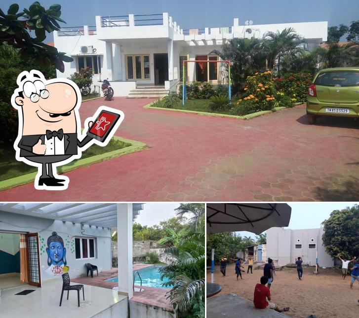 You can get some fresh air outside Green Land Club Resort
