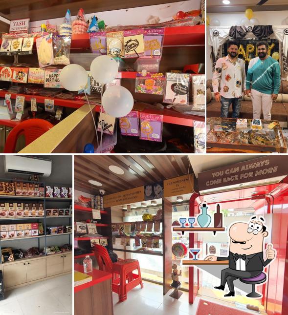 The interior of Kabhi B Bakery - Patel Colony