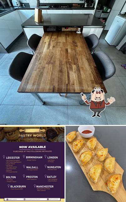 The restaurant's food and interior