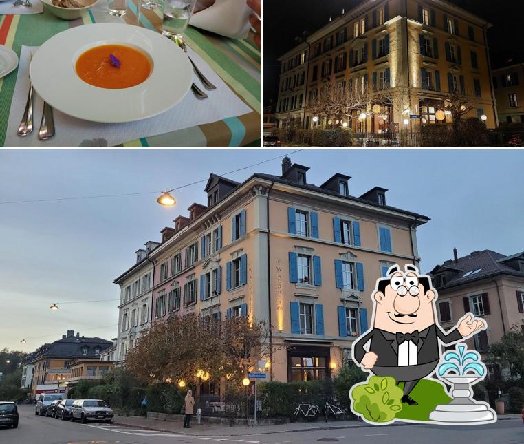 Waldheim si caratterizza per la esterno e cibo