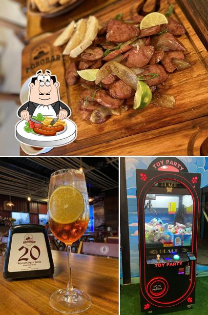 Comida em Agrobar - Vinhedo
