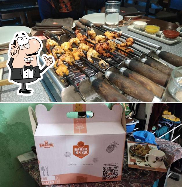 The interior of Barbeque Nation - Varanasi