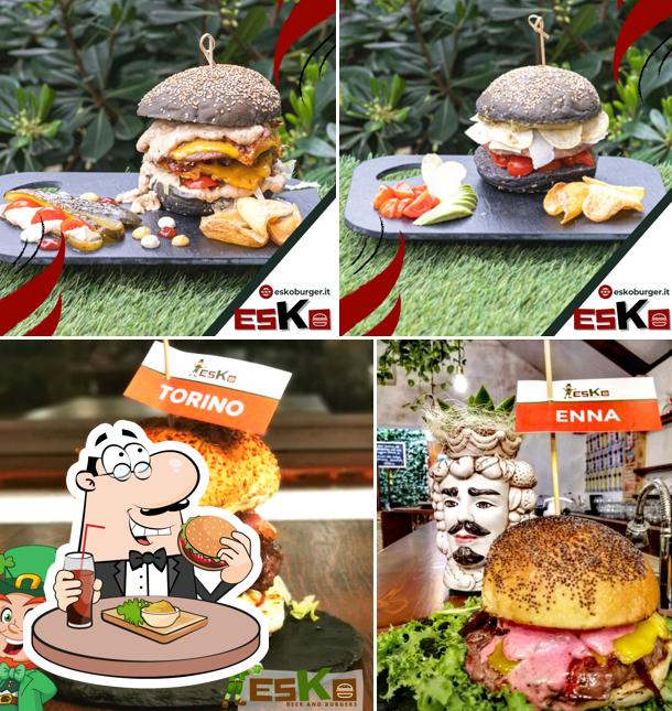 Prenditi un hamburger a Esko Burger Prenditi un hamburger a Esko Burger