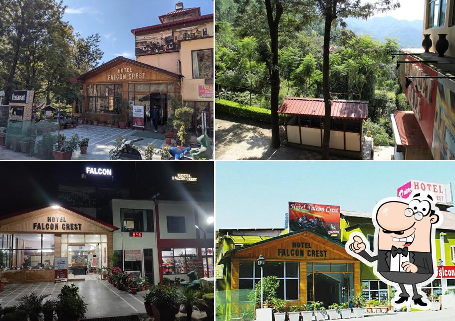 You can get some fresh air outside HOTEL FALCON CREST