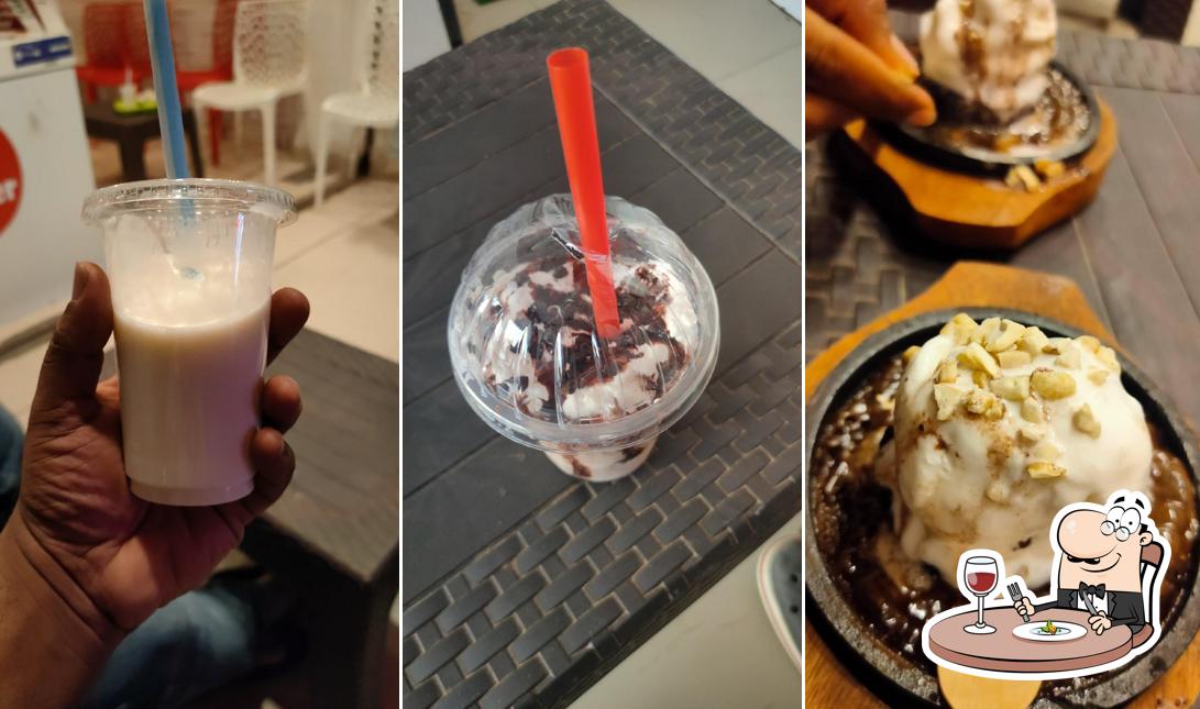 Food at Lassi corner Beeramguda