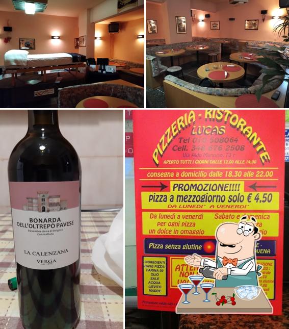 Pizzeria Ristorante Luca's serve alcolici