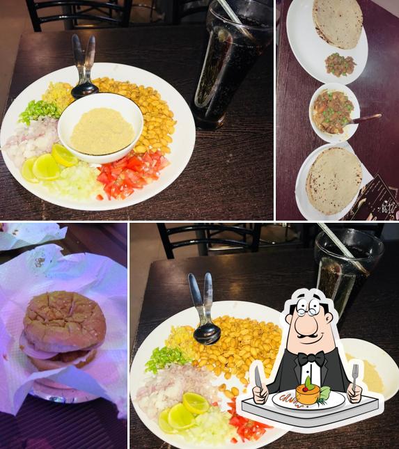 Food at Crush Cafe