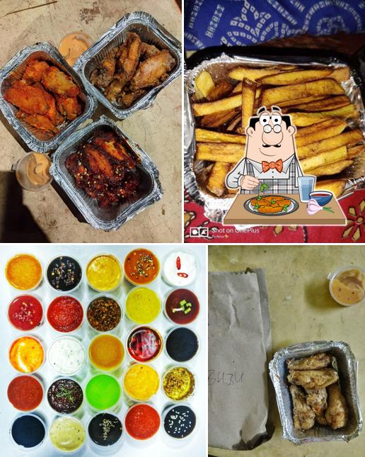 Chicken wings at Fire Wings