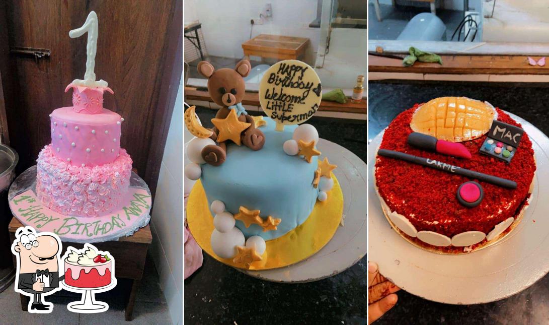 Red velvet cake at NH 72 Café & Bakery