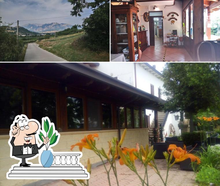 Gli esterni di Agriturismo Travaglini