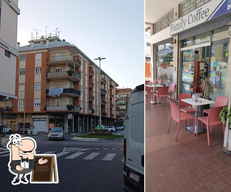 Gli esterni di Family Coffee