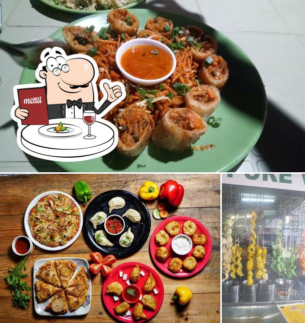 Meals at Madhu's Hungger Care tandoori bites(soya chaap)