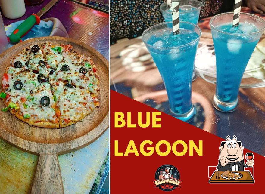 Order pizza at Midtown Restro