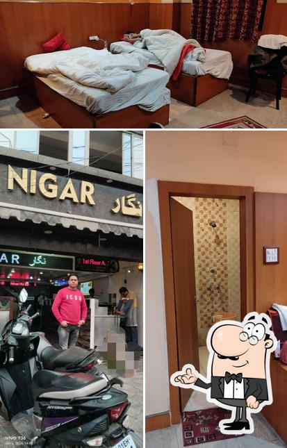 The photo of interior and exterior at Nigar Hotel