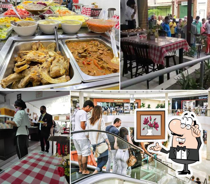 Veja imagens do interior do Restaurante Fogo a Lenha