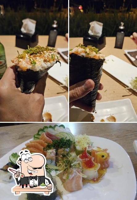 No Park Sushi, você pode tentar sushi