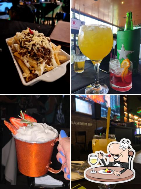 Comida em Bahrem Burger & Grill