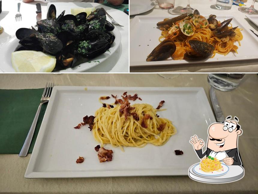 Spaghetti alla carbonara al Ristorante Pizzeria 69