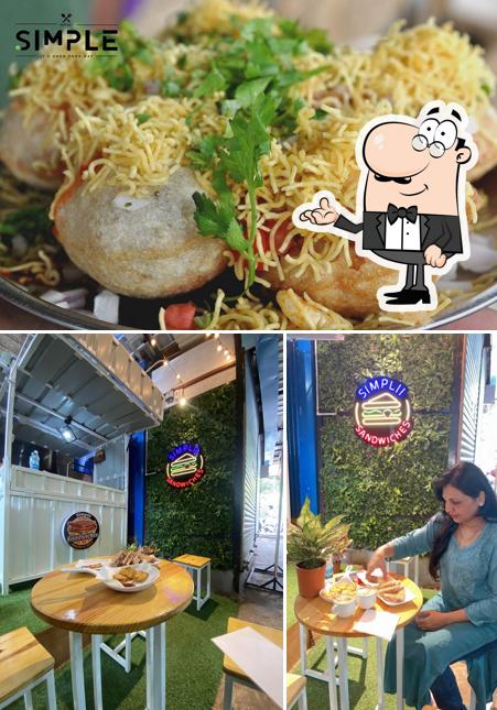 Simplii Sandwiches / Best Sandwiches cafe in Belagavi is distinguished by interior and food