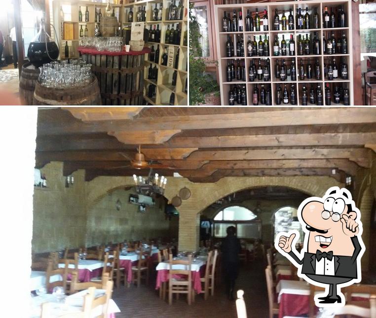 Gli interni di Tenuta Cervo Antica Osteria Peppe 'o Russo