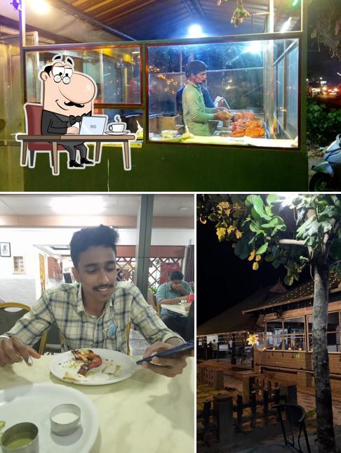 The interior of Thani Naadan Family Restaurant