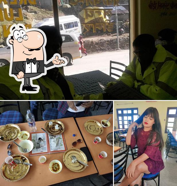 The interior of Ekant Bhojanalay