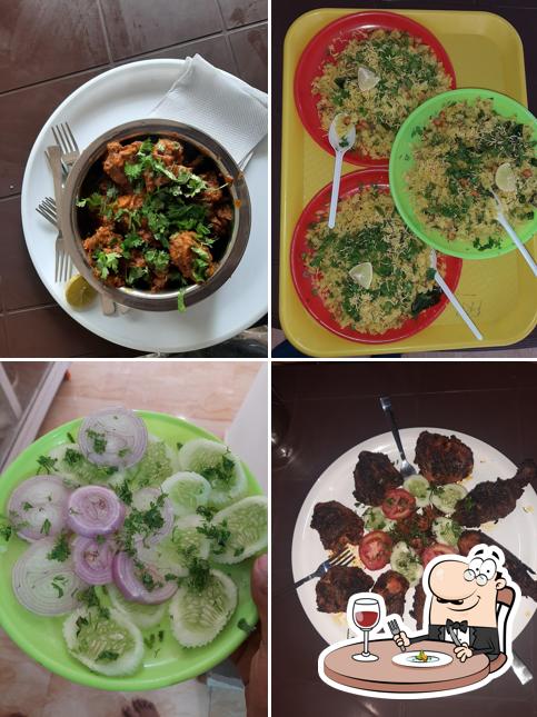 Food at Vrundavan hotel & restaurant malavali Bhaje Road