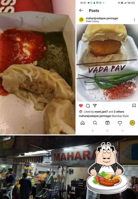 Food at મહારાજ વડાપાવ