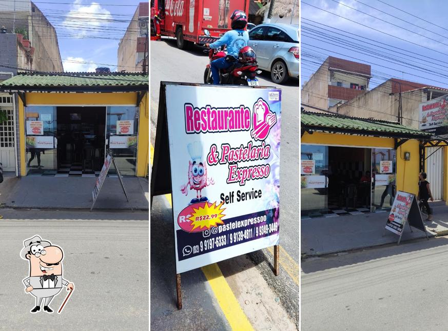 O exterior do Restaurante E Pastelaria Pastel Expresso