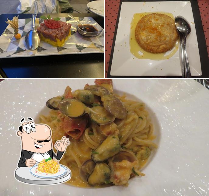 Spaghetti alla carbonara al Antica Cagliari Bistrot