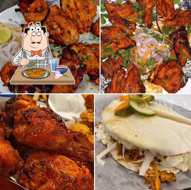Chicken wings at Hot Grillz