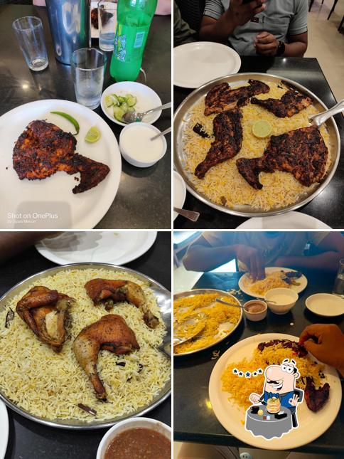 Meals at Al Zaad restaurant