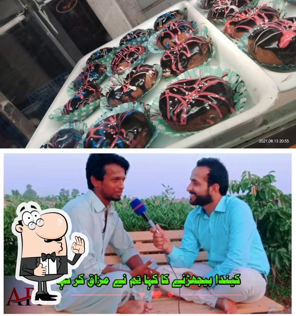 Here's a picture of Anand Bakery's Cake Studio