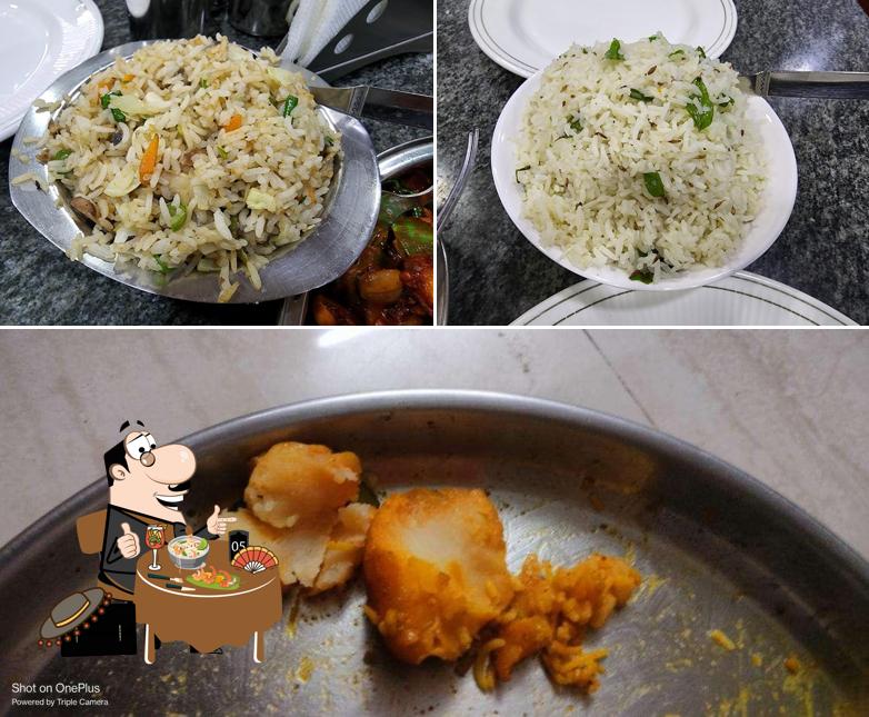 Food at Royal India Restaurant