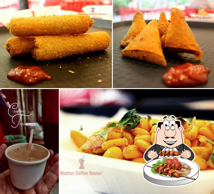 Food at Madras Coffee House
