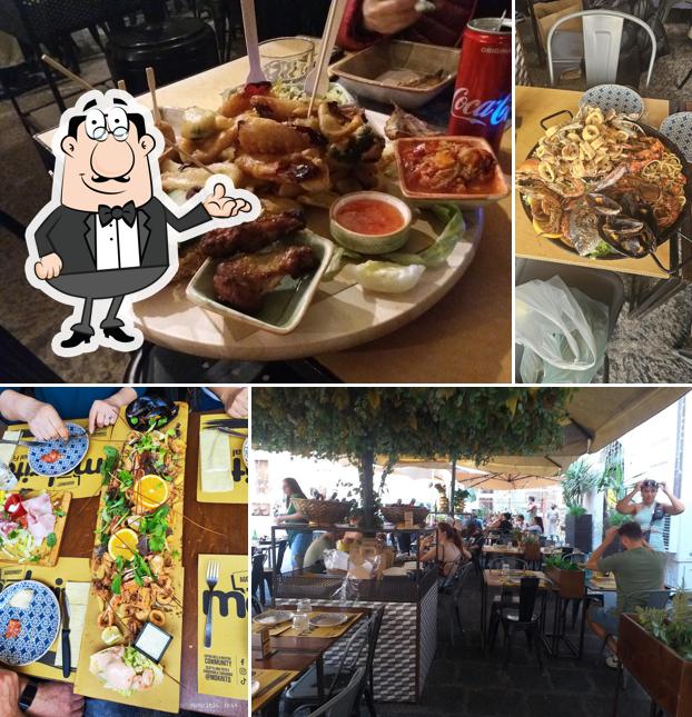 Gli interni di Mokrito - Piazza San Rocco Siracusa