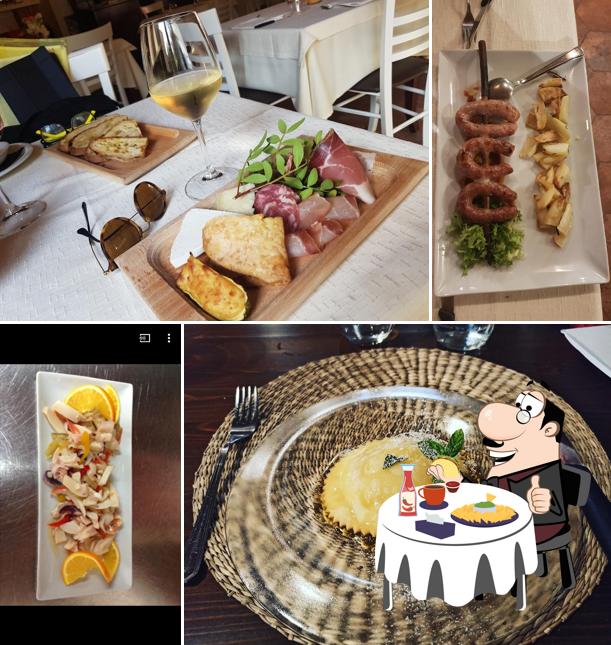 Piatto di formaggi al Osteria Vineria Cibus