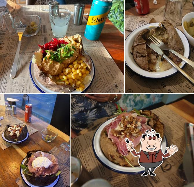 Food at Copt de Fericire