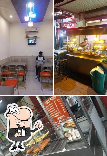 The interior of Soya Town