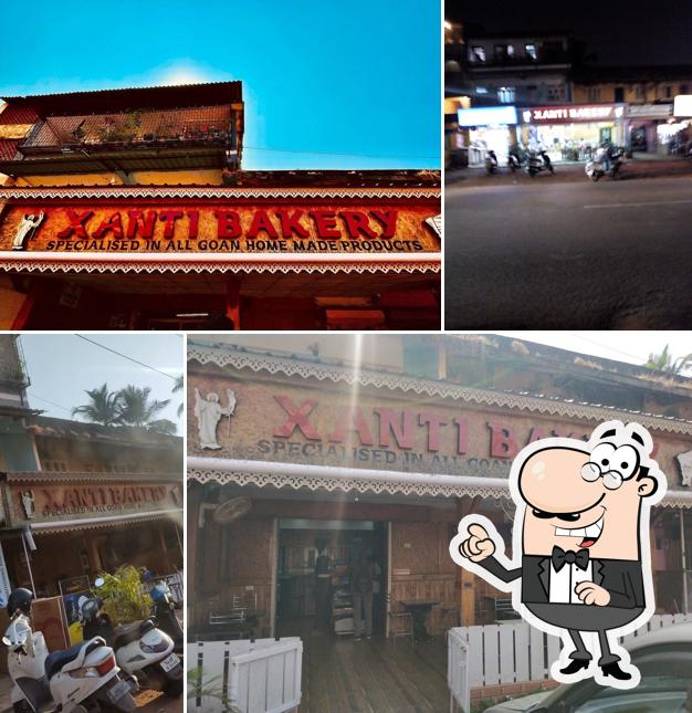 The exterior of Xanti Bakery