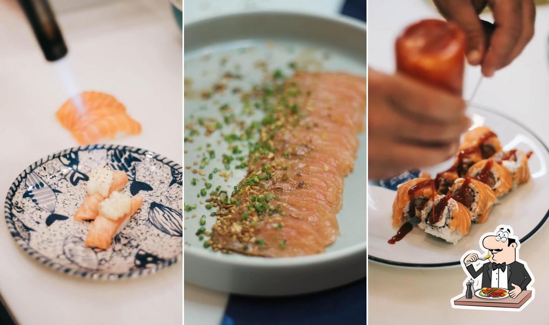 Platos en Fresh Salmon Co