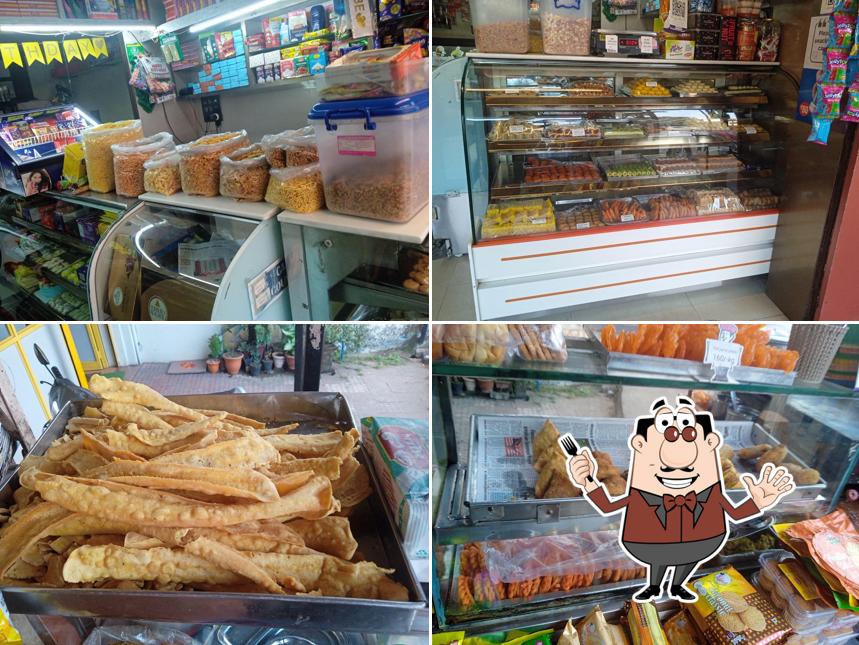 Food at Lala Ji Bikaner Sweet Mart