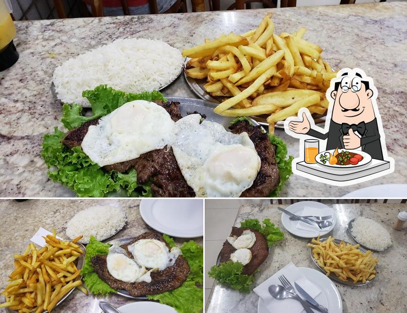 Platos en Lancheria do Parque