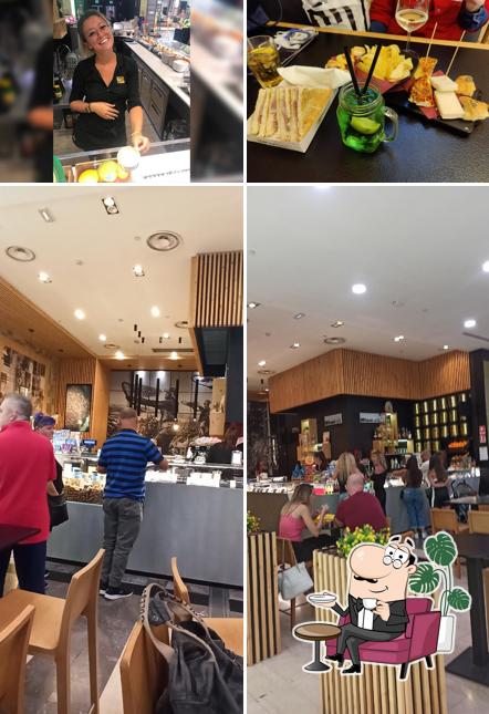 Gli interni di Milani Cafè